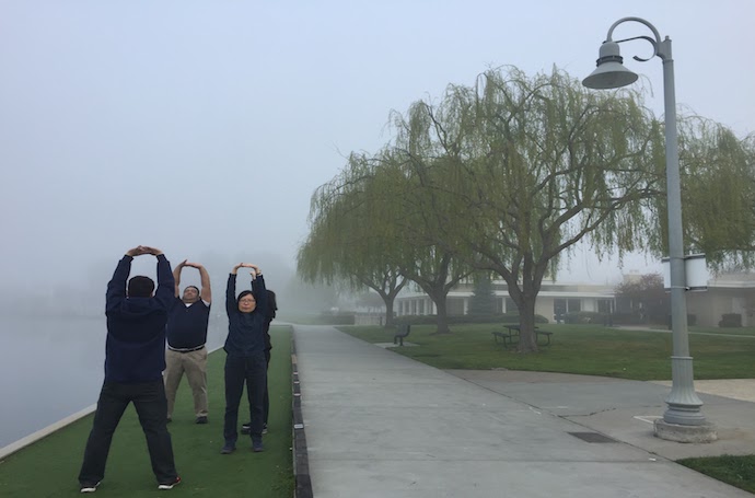 Neuro-IFRAH Instructors® from Hong Kong Practicing Qi Gong